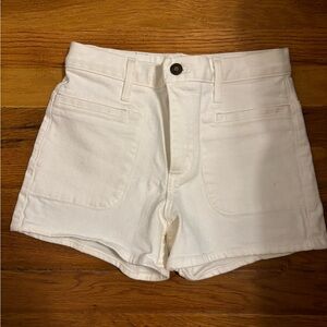 Theory White Shorts